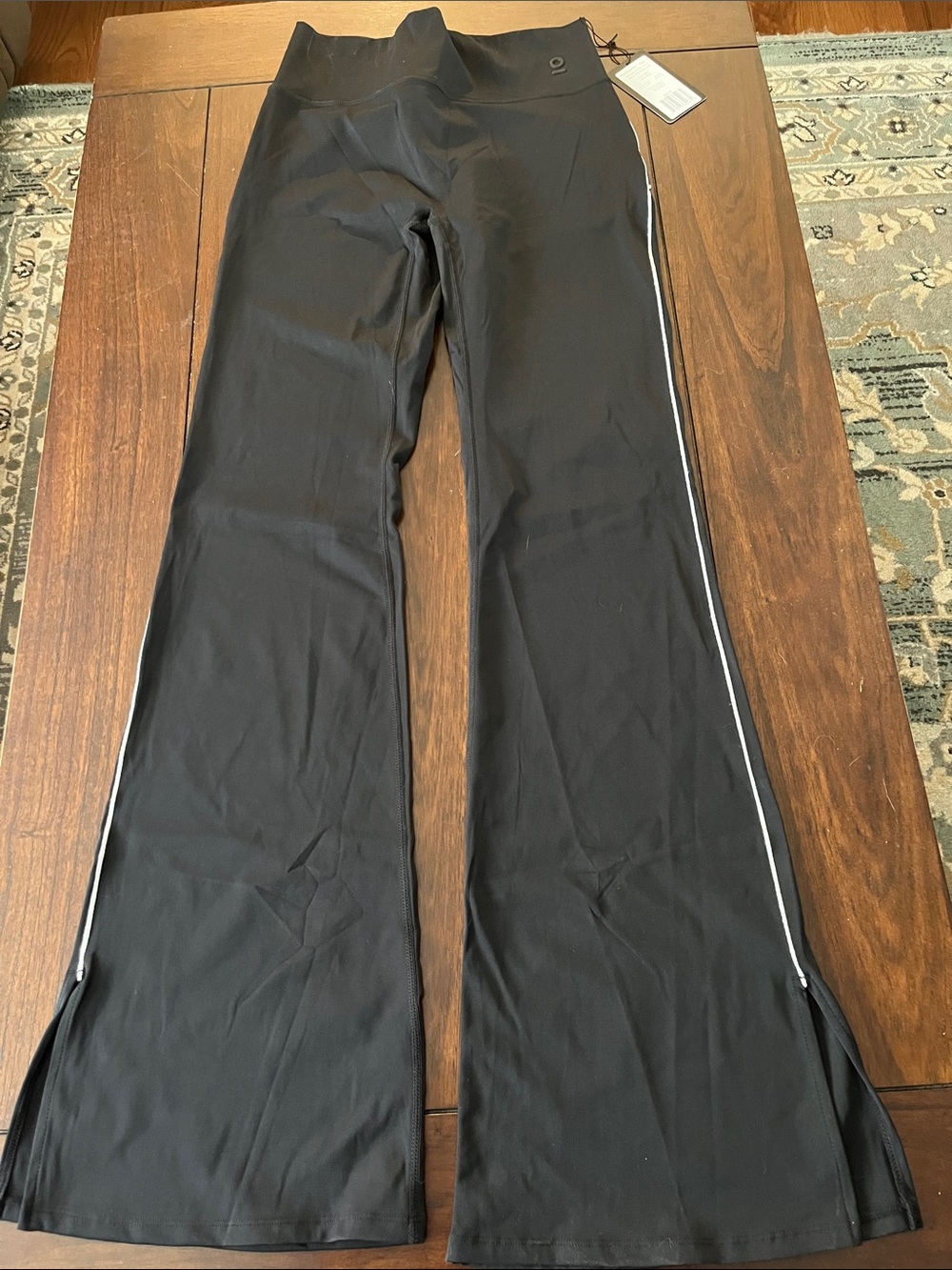 Lucky Honey Women’s Black Wide Leg Flare Pants